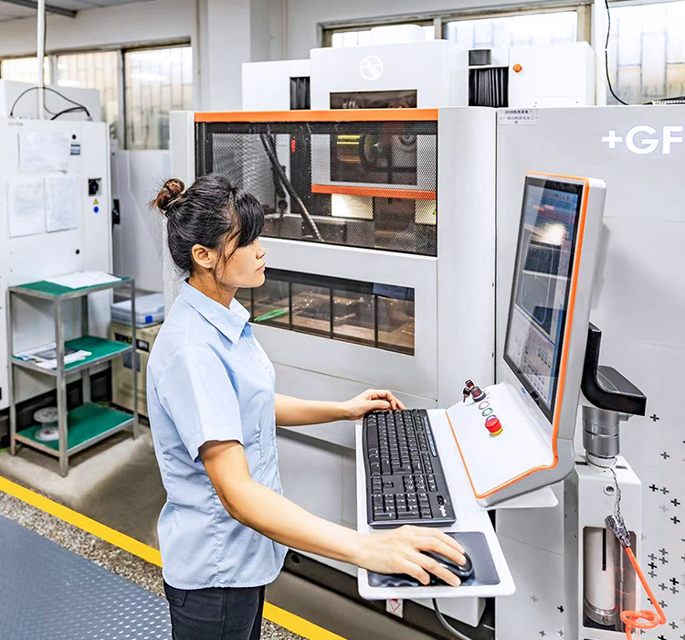 What is the CNC machining operation?
